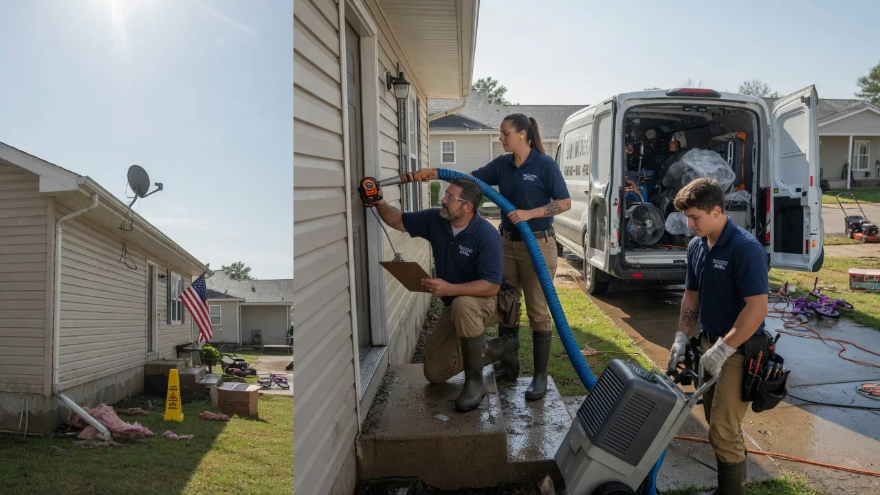 Ceiling Water Damage Restoration in Mahaska, KS near me